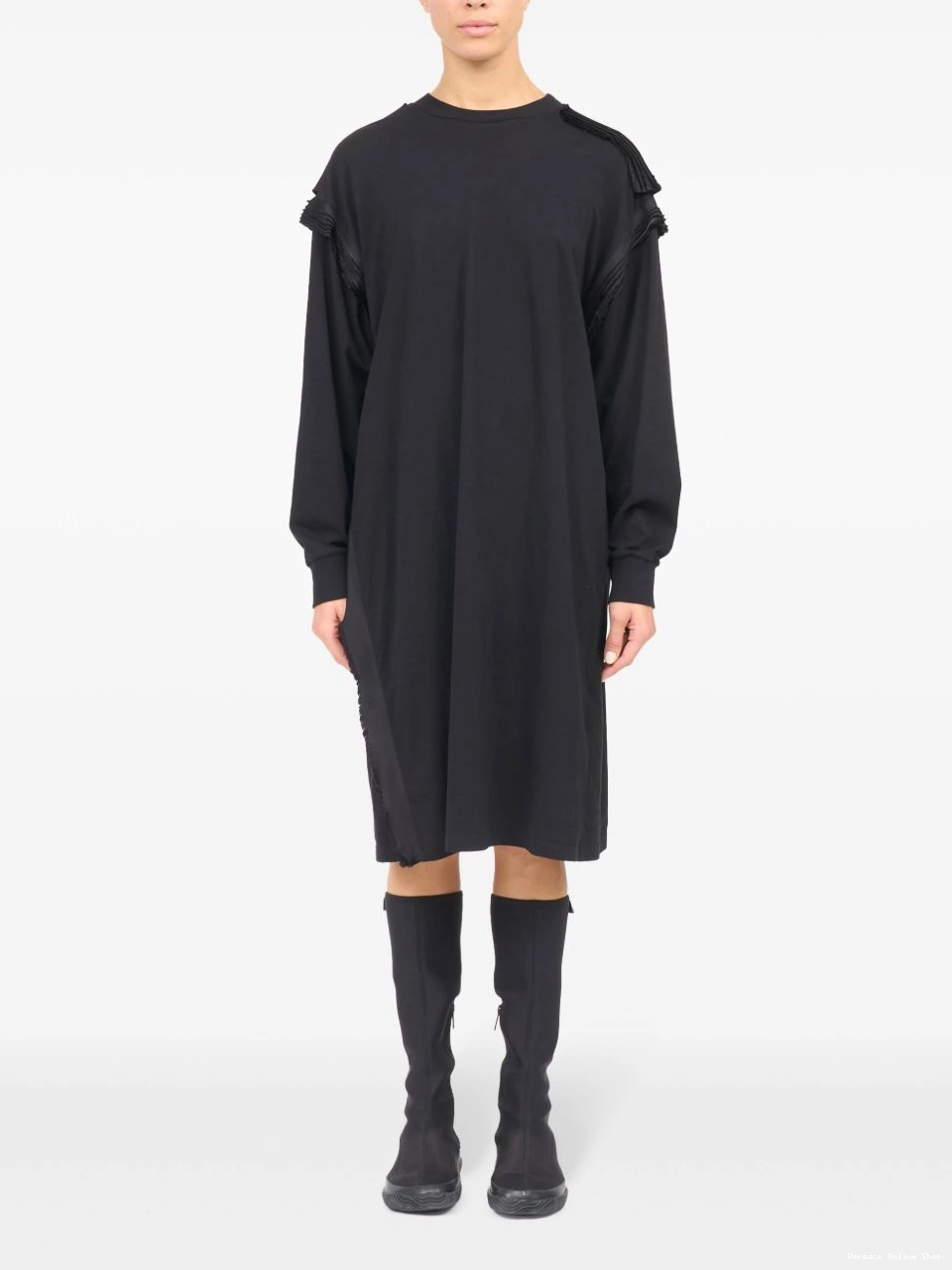 Cheap long-sleeve dress Women Versace midi 0704